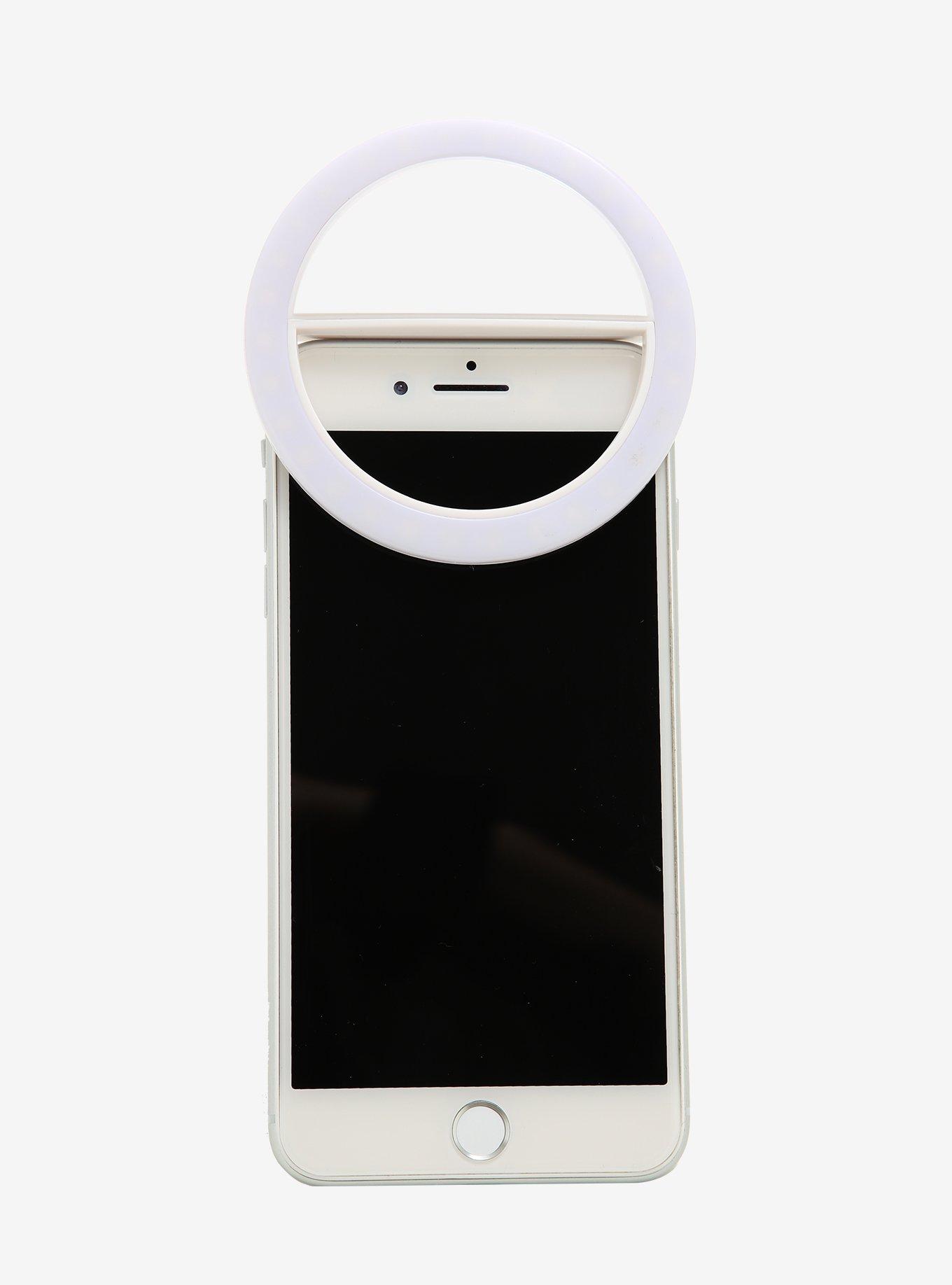 White Clip-On Selfie Light, , hi-res