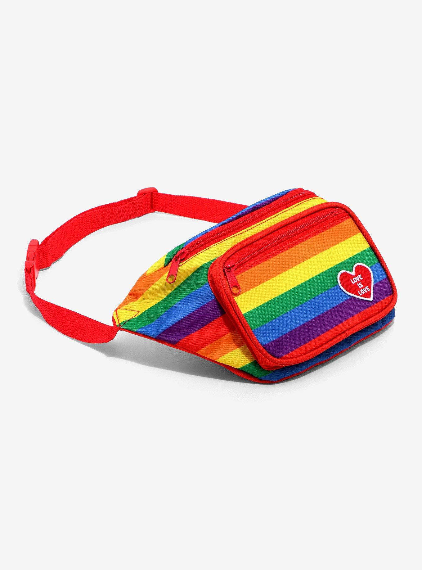 Rainbow Love Is Love Fanny Pack, , hi-res