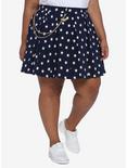 Her Universe DC Comics Wonder Woman 1984 Star Pleated Chain Skirt Plus Size, NAVY, hi-res