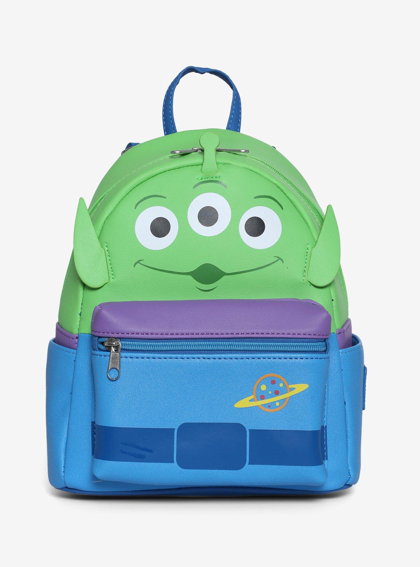 Green alien outlet backpack