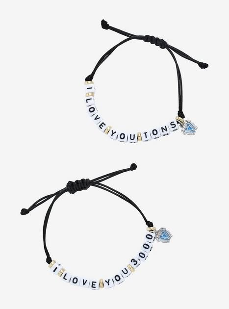 Marvel Avengers I Love You 3000 Bracelet Set | BoxLunch