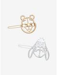 Disney Winnie the Pooh Eeyore & Pooh Line Art Barrette Set - BoxLunch Exclusive, , hi-res