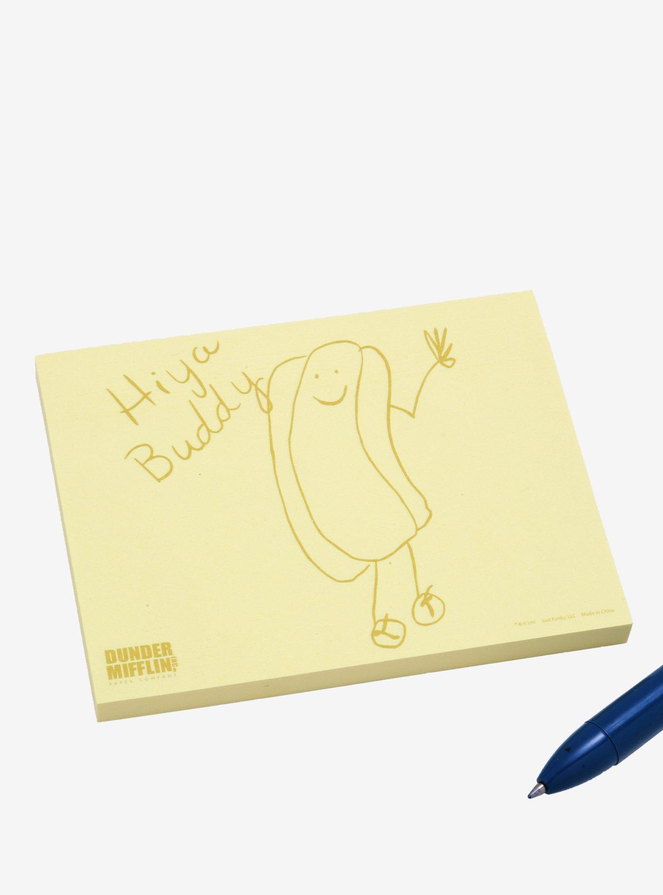 The Office Hiya Buddy Sticky Notes, , hi-res