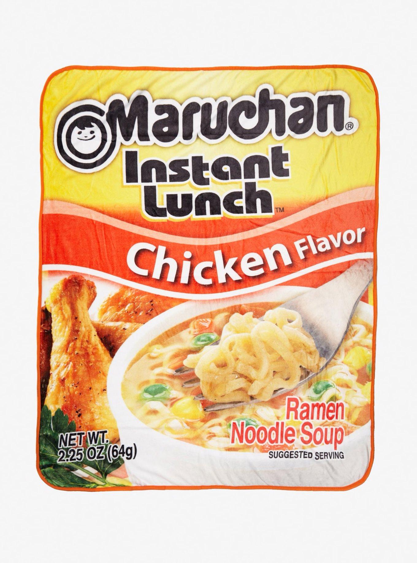 Maruchan Instant Lunch Ramen Throw Blanket Hot Topic