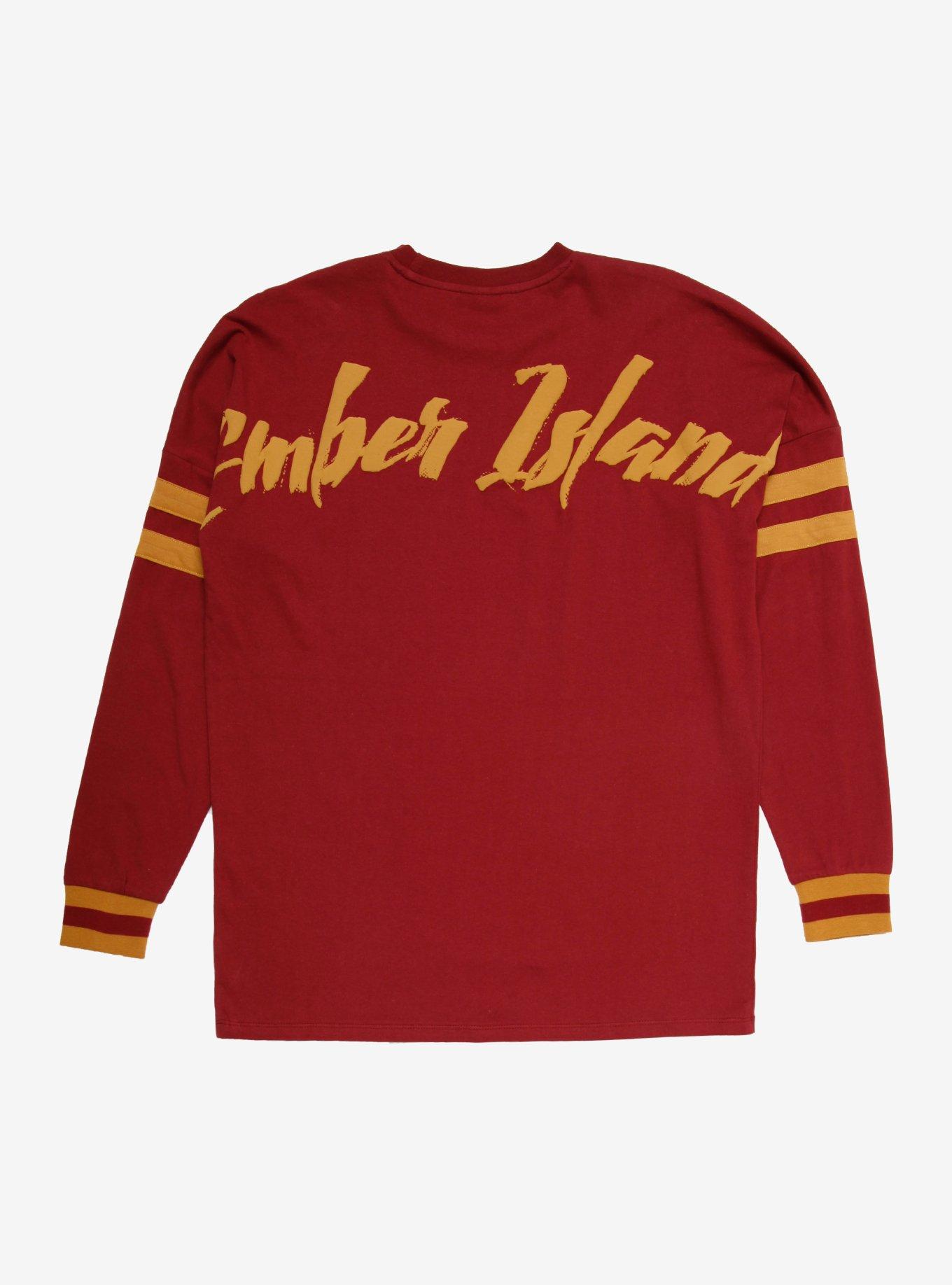 Avatar: The Last Airbender Ember Island Hype Jersey - BoxLunch Exclusive, YELLOW, hi-res