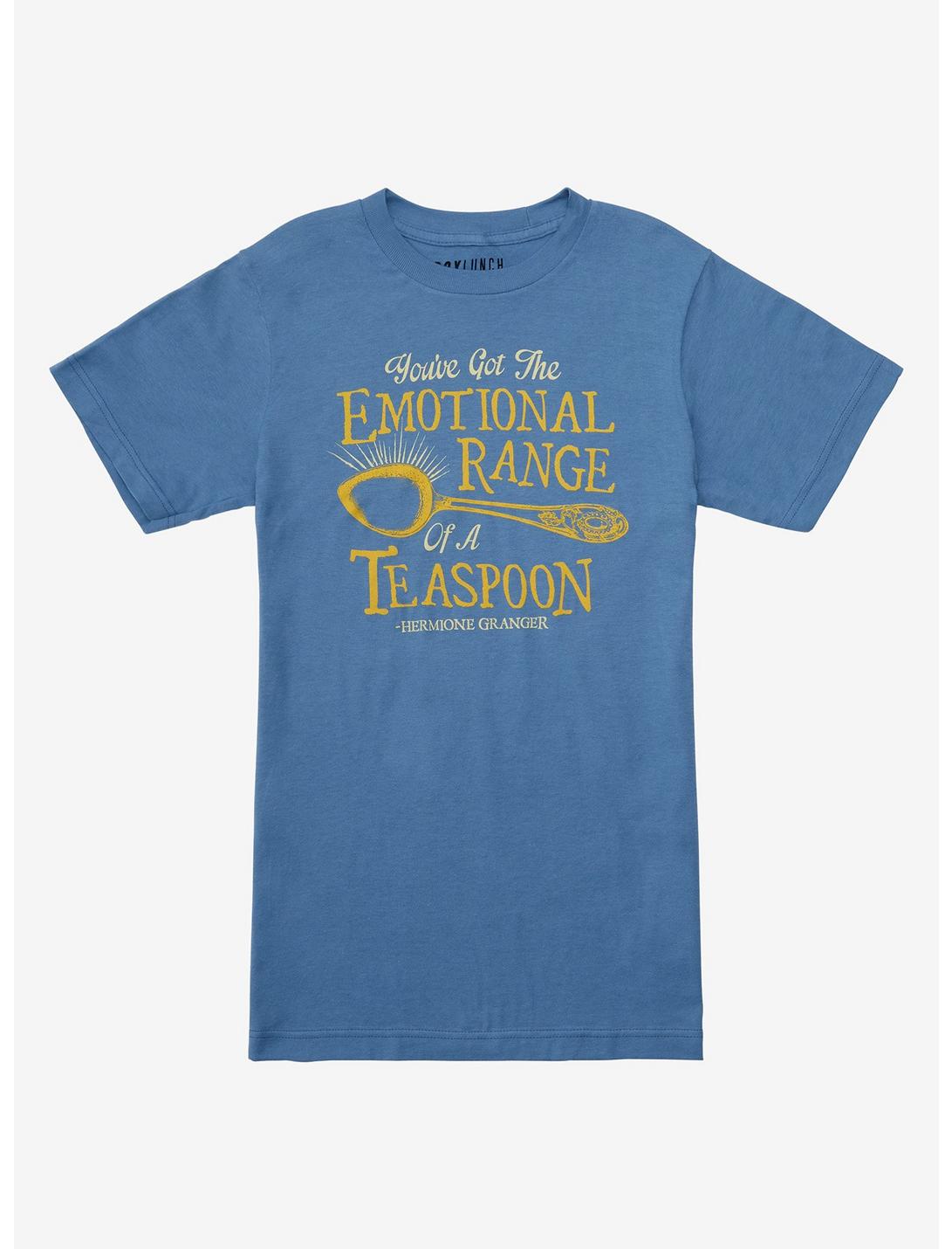 Harry Potter Emotional Range of a Teaspoon Women's T-Shirt - BoxLunch Exclusive, WHITE, hi-res