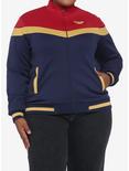 Her Universe DC Comics Wonder Woman 1984 Logo Girls Track Jacket Plus Size, MULTI, hi-res