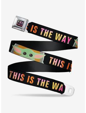 Plus Size Star Wars The Mandalorian The Child This Is The Way Seatbelt Belt, , hi-res