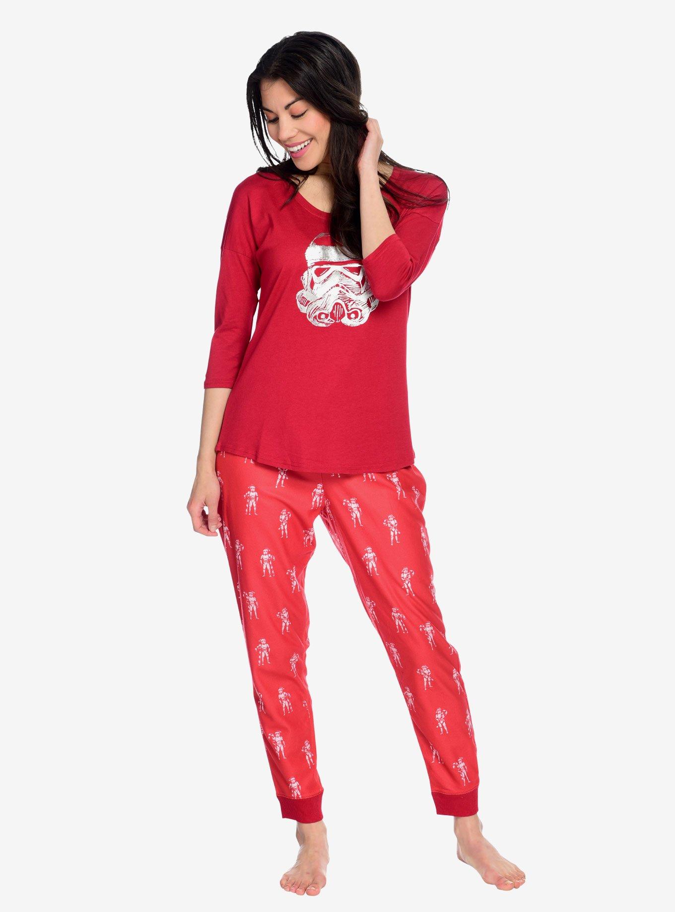 Star Wars Storm Trooper Jogger Pj Set, RED, hi-res