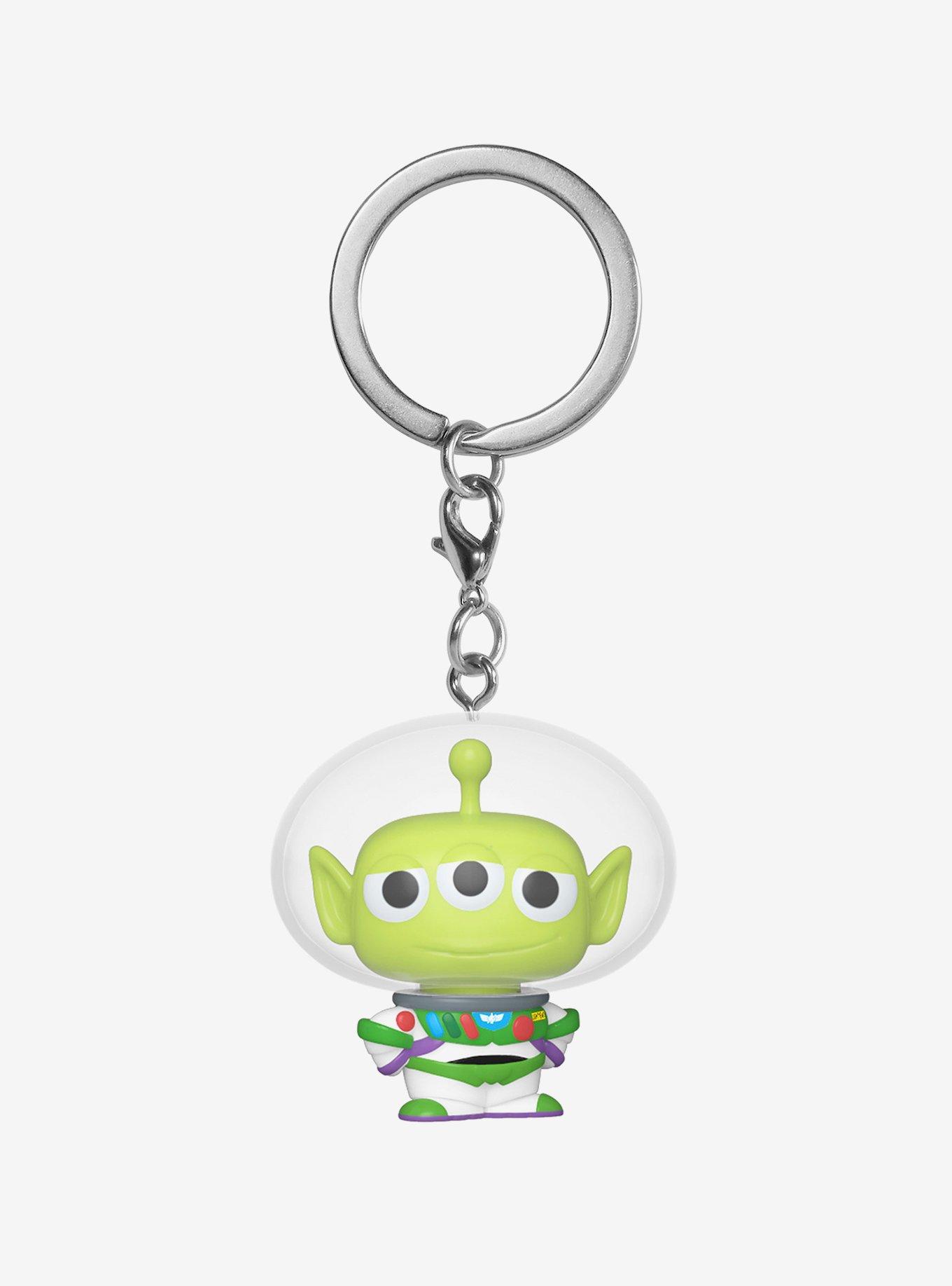 Funko Pocket Pop! Disney Pixar Alien Remix Buzz Lightyear Glow-in-the-Dark Vinyl Keychain - BoxLunch Exclusive, , hi-res
