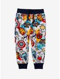 Marvel Avengers Doodle Icons Toddler Joggers - BoxLunch Exclusive, MULTI, hi-res