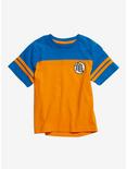 Dragon Ball Z Goku Varsity Toddler T-Shirt - BoxLunch Exclusive, BLUE, hi-res