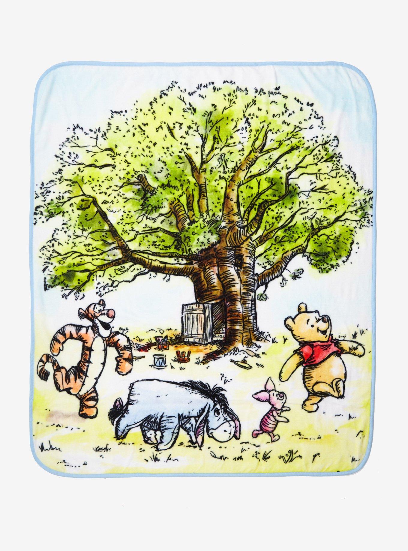 Disney Winnie The Pooh Walking Throw Blanket, , hi-res