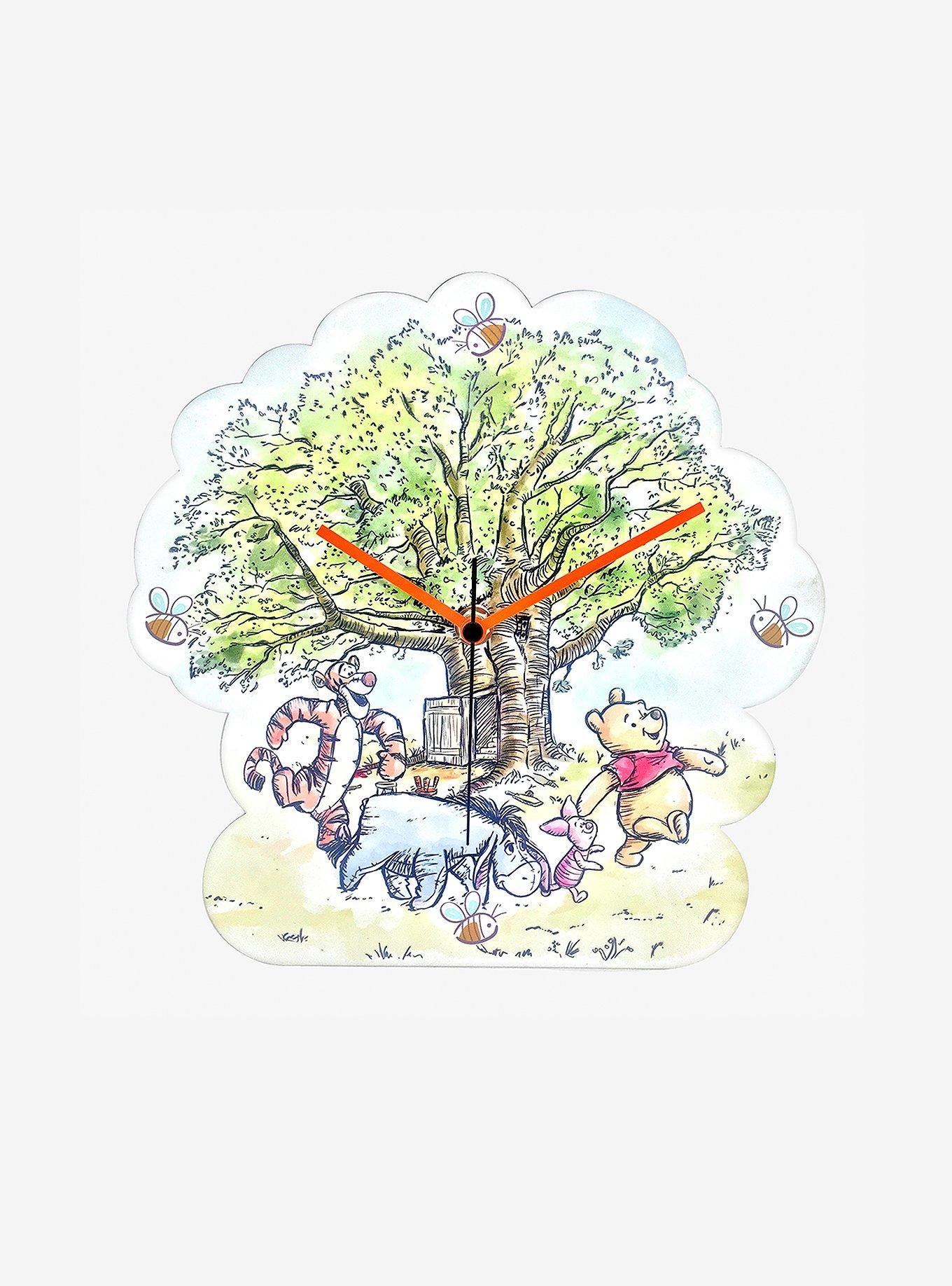 Disney Winnie The Pooh Hundred Acre Wood Wall Clock, , hi-res