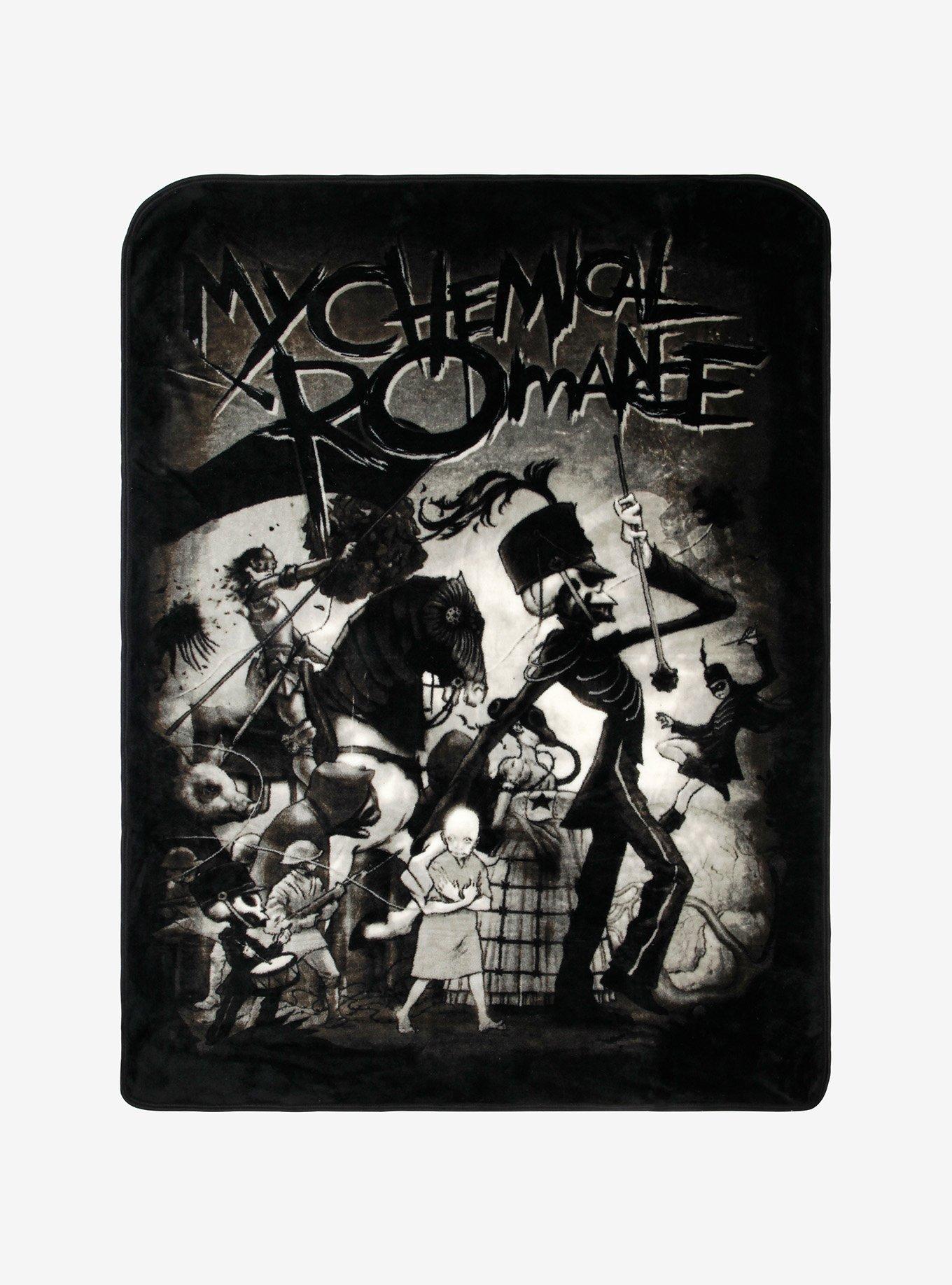 My Chemical Romance Black Parade Throw Blanket