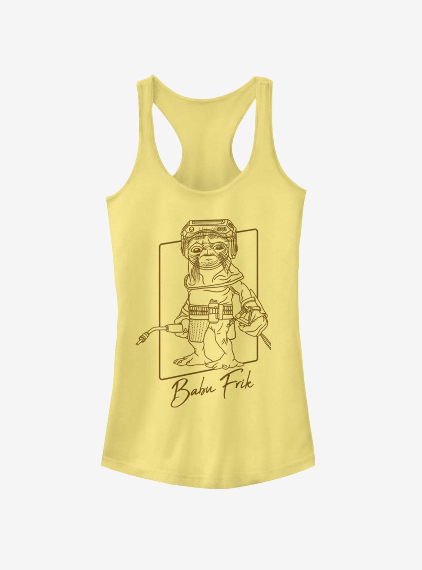 Star Wars: The Rise of Skywalker Babu Frik Outline Girls Tank, , hi-res