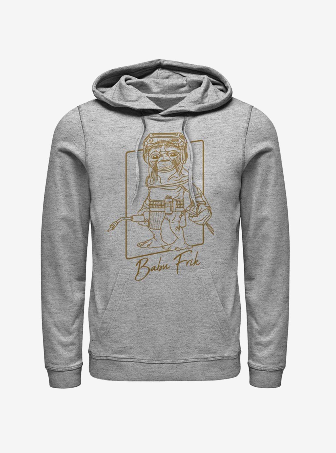 Star Wars: The Rise of Skywalker Babu Frik Outline Hoodie, , hi-res