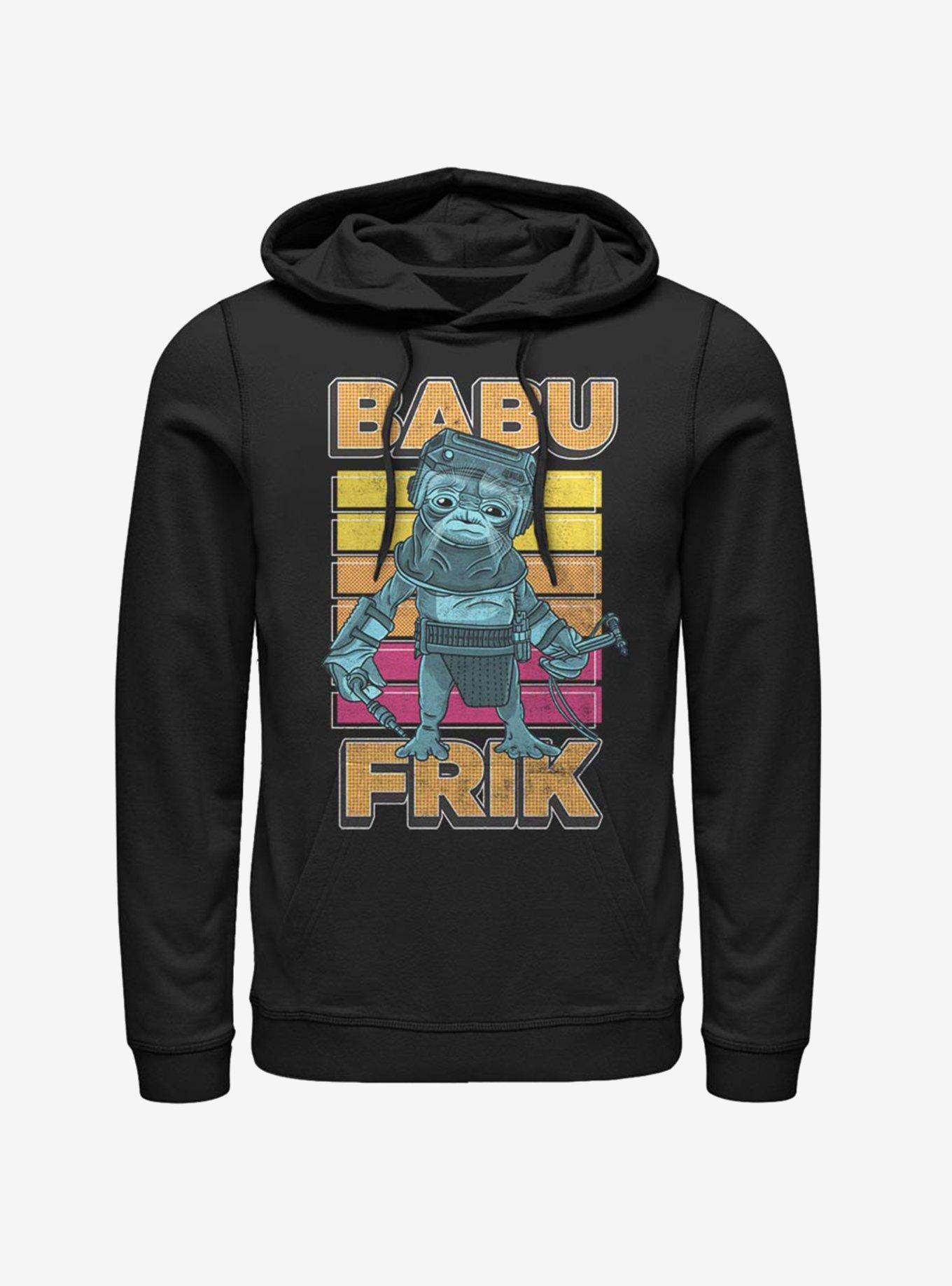 Star Wars: The Rise of Skywalker Pop Babu Frik Hoodie, BLACK, hi-res