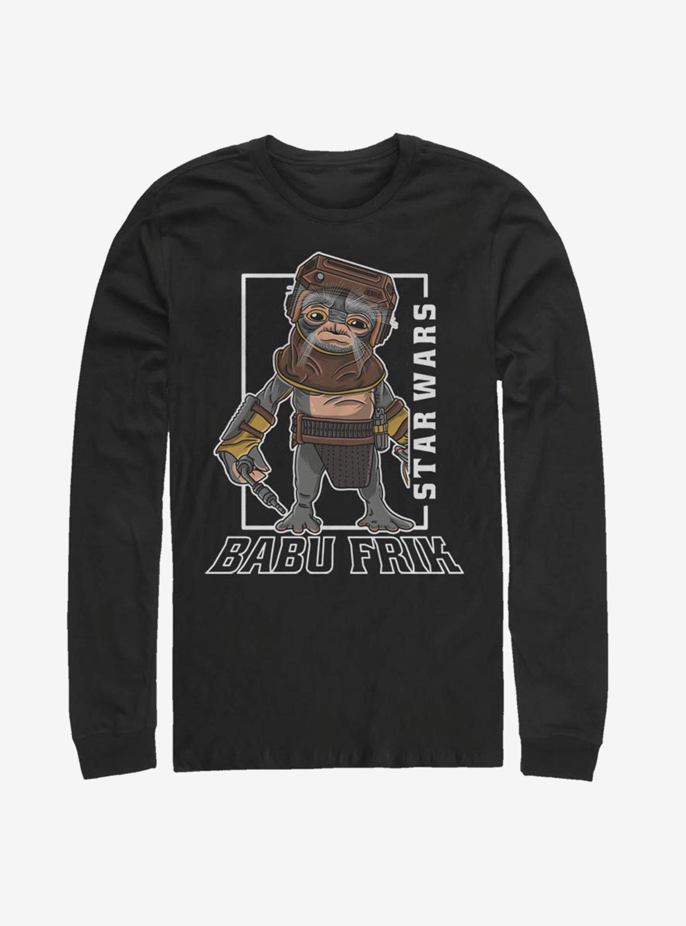 Star Wars Episode IX The Rise of Skywalker Babu Frik Long-Sleeve T-Shirt, , hi-res