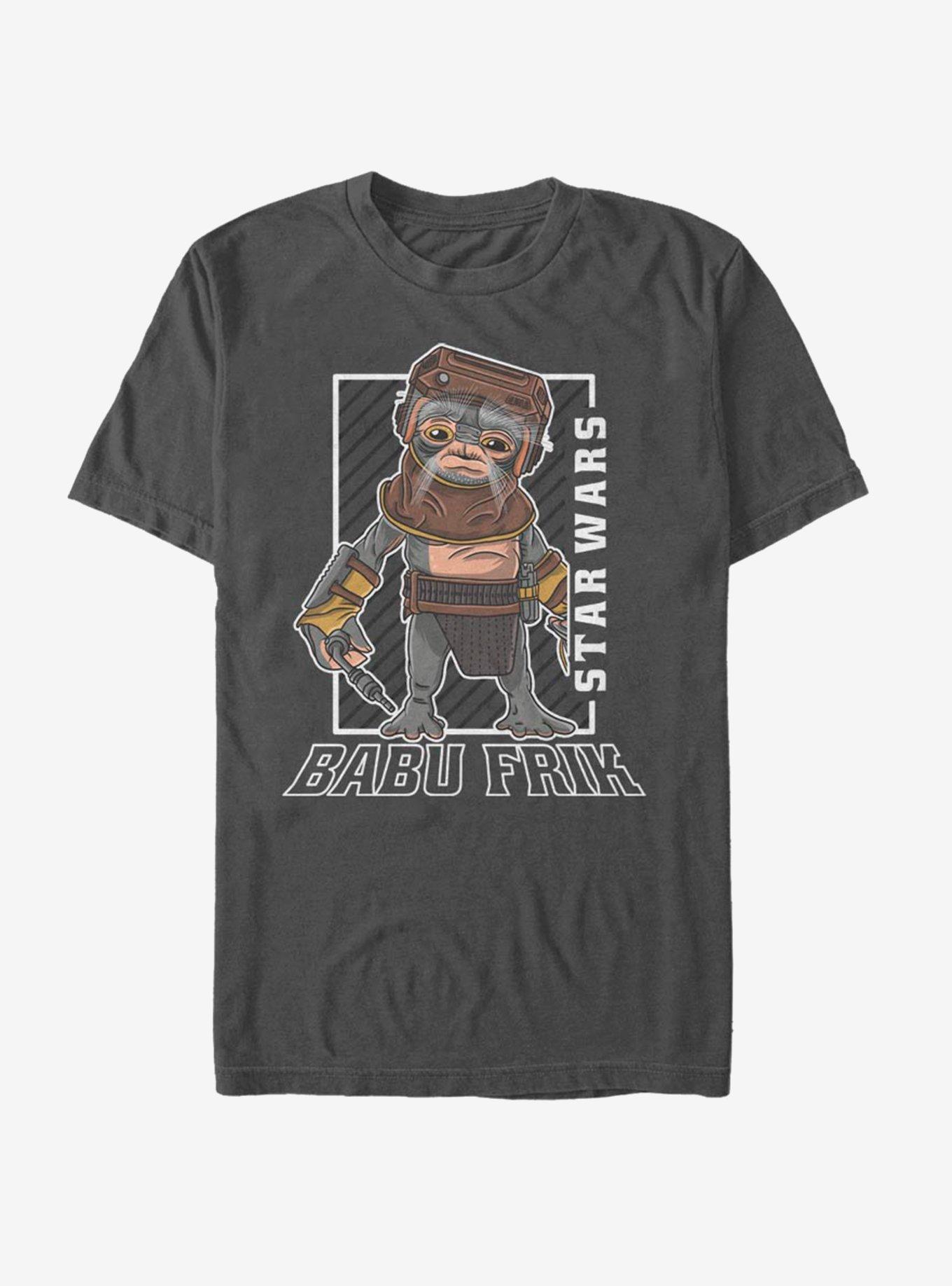 Star Wars: The Rise of Skywalker Babu Frik T-Shirt, CHARCOAL, hi-res