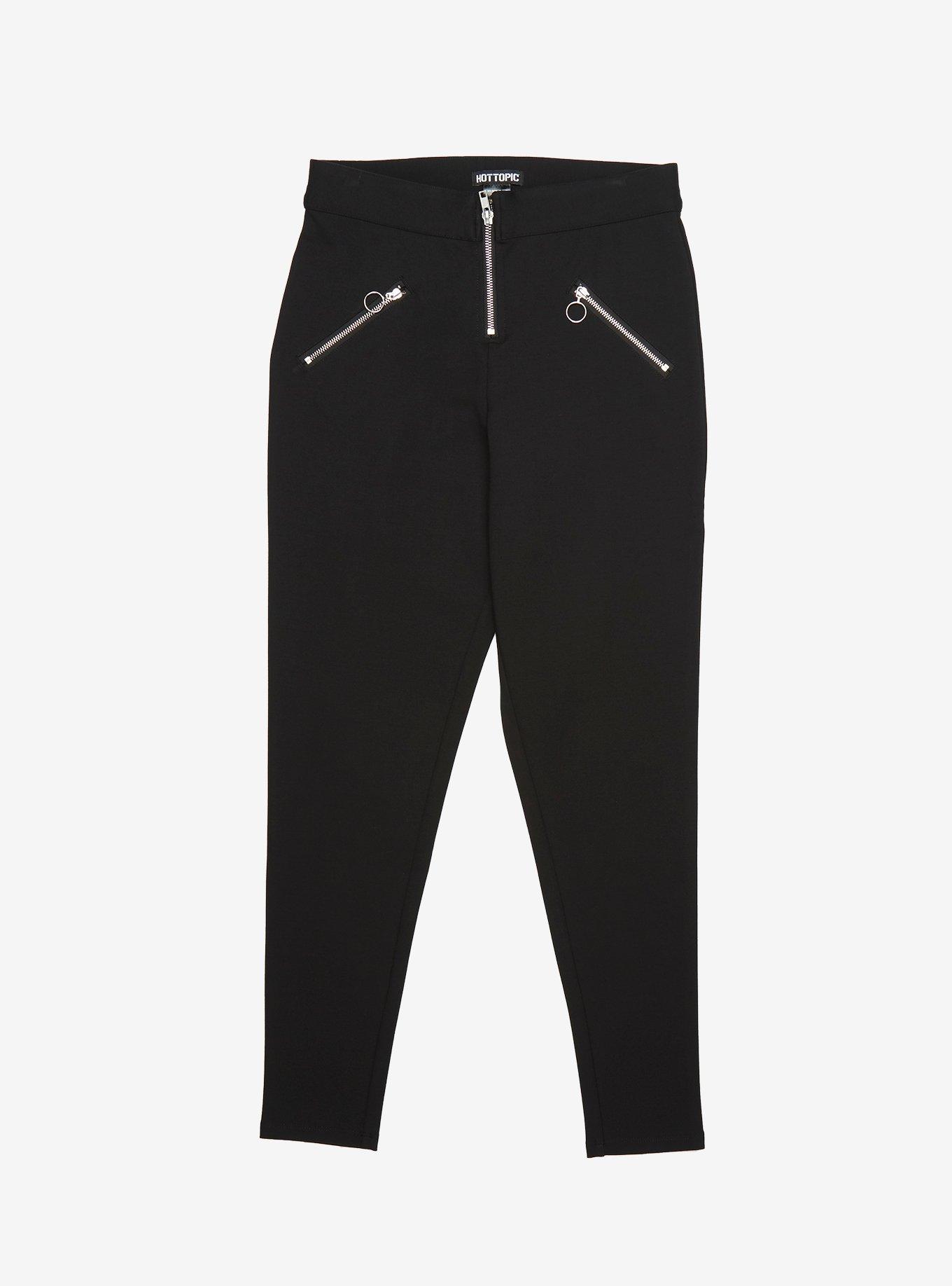 Black Hi-Rise Skinny Pants | Hot Topic