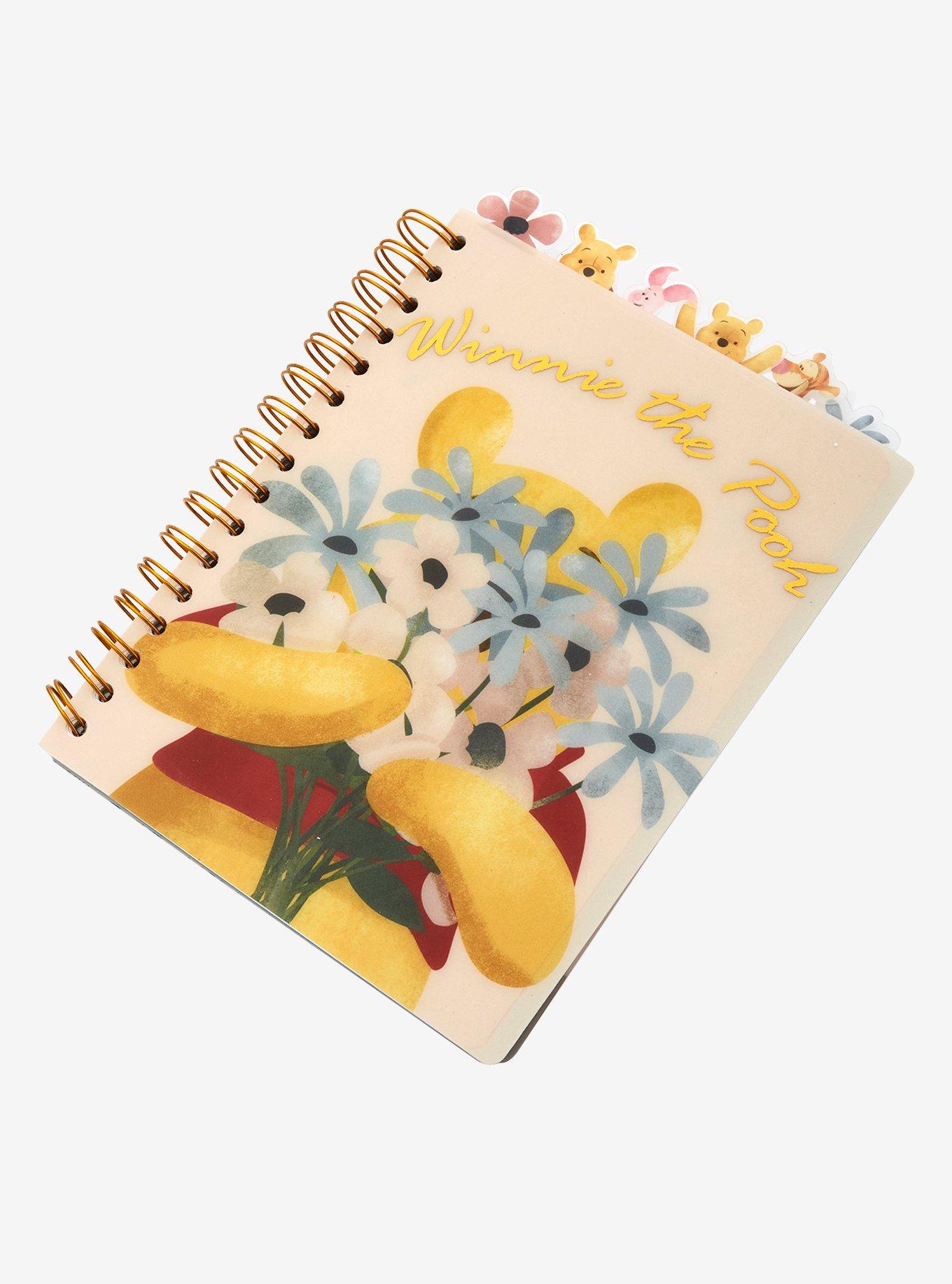 Disney Winnie The Pooh Floral Tabbed Journal | BoxLunch