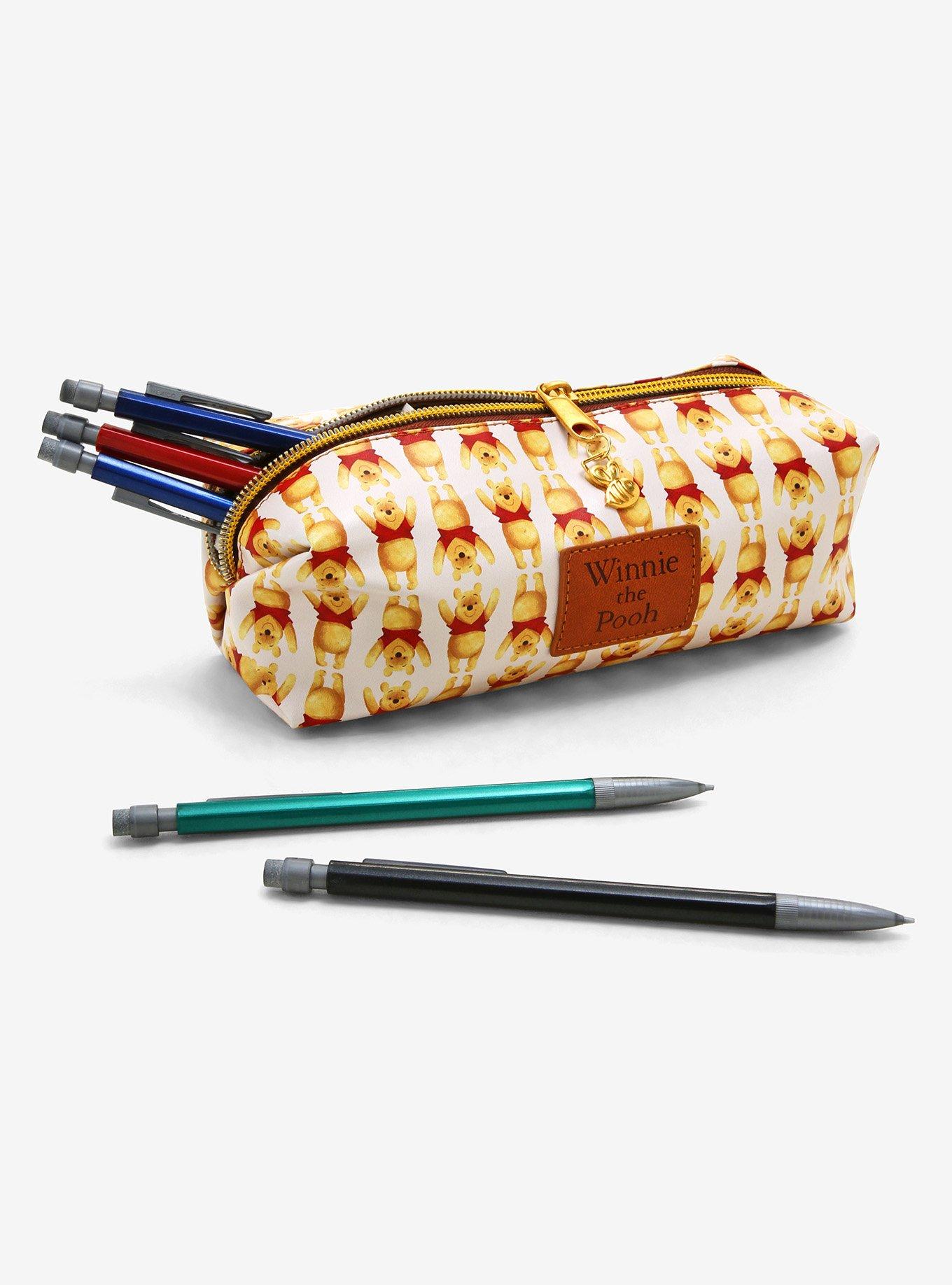 Disney Winnie the Pooh Allover Print Pencil Case, , hi-res