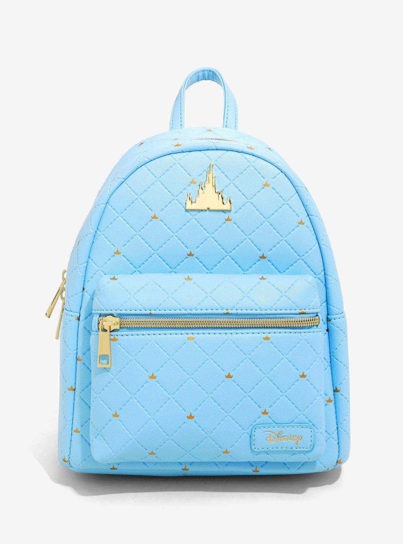 Light blue mini backpack online