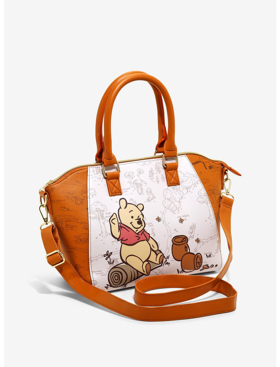 Loungefly Disney Winnie The Pooh Hundred Acre Wood Satchel Bag, , hi-res