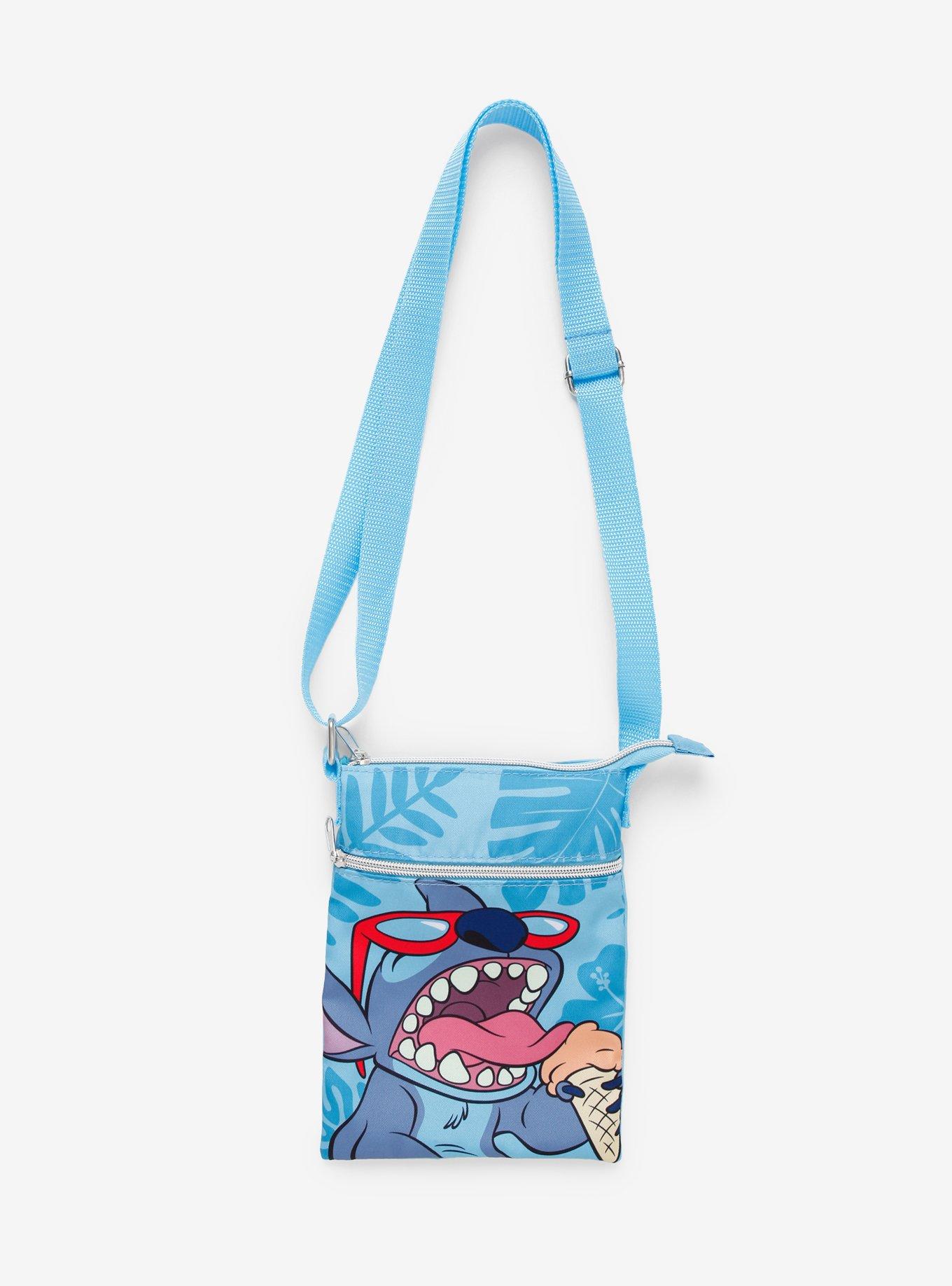 Loungefly Disney Lilo & Stitch Ice Cream Passport Crossbody Bag, , hi-res