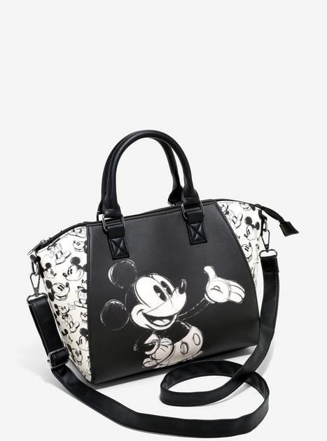 Loungefly Disney Mickey Mouse Sketch Satchel Bag | Hot Topic