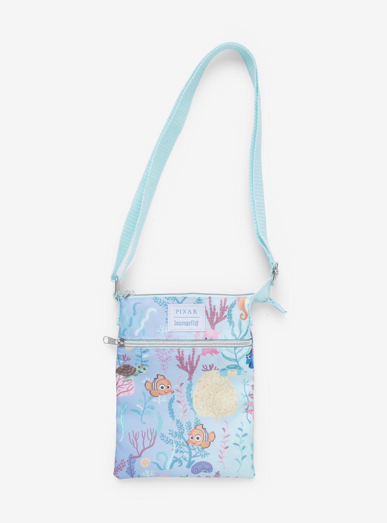 Loungefly Disney Pixar Finding Nemo Coral Reef Passport Crossbody Bag, , hi-res