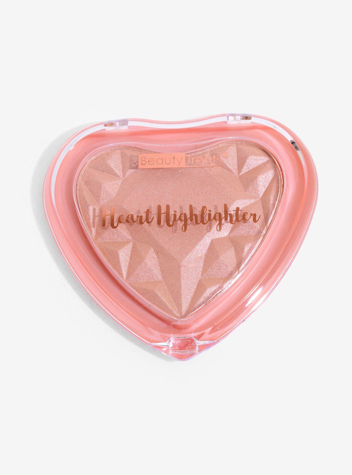 Rose Gold Heart Highlighter, , hi-res