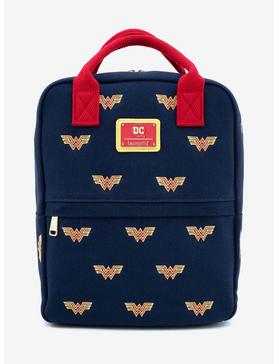 Loungefly DC Comics Wonder Woman Logo Mini Backpack, , hi-res