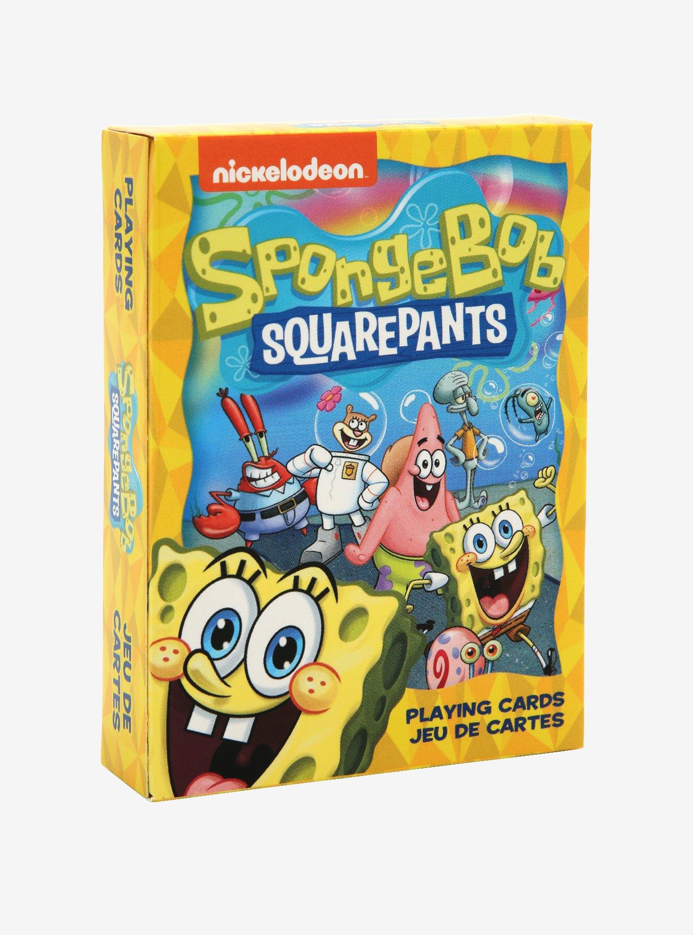 SpongeBob SquarePants Characters Playing Cards | Hot Topic