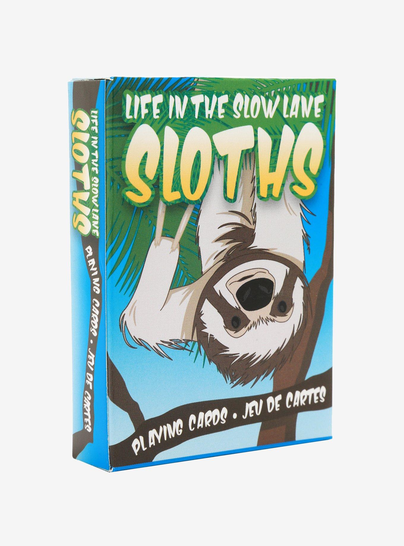 Sloth Playing Cards Hot Topic