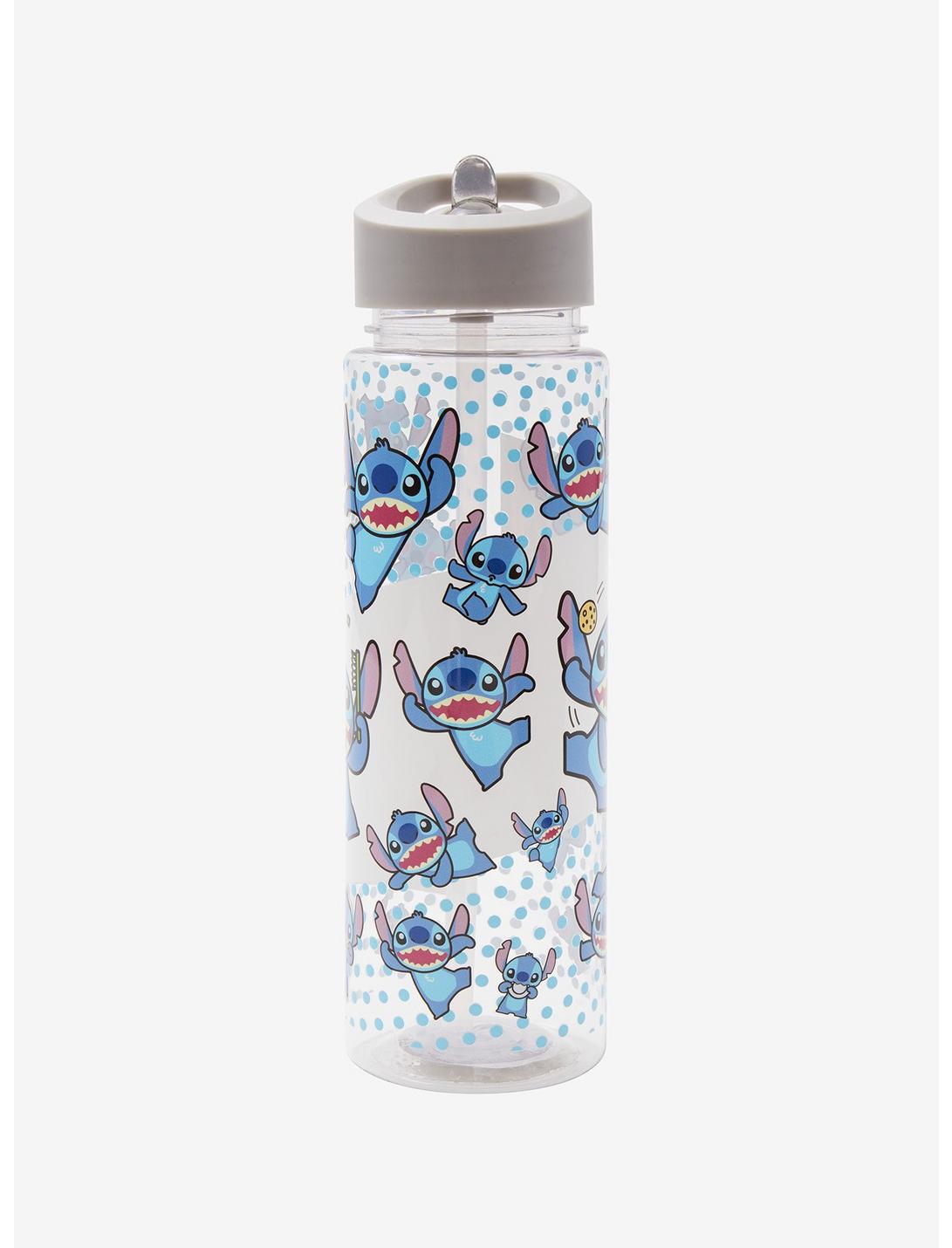Disney Lilo & Stitch Dots Poses Water Bottle, , hi-res