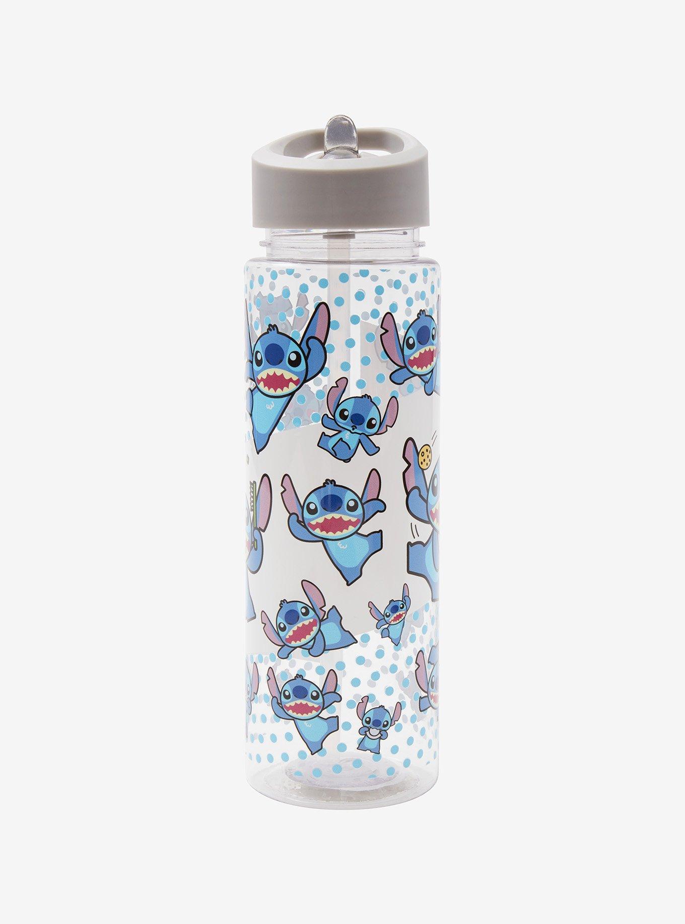 Disney Lilo & Stitch Aloha Curved Water Bottle, Hot Topic