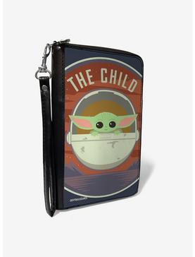 Star Wars The Mandalorian The Child Carriage Landscape Zip-Around Wallet, , hi-res