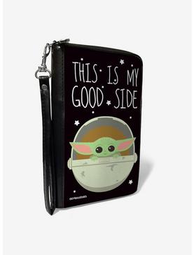Star Wars The Mandalorian The Child This is My Good Side Zip Around Wallet, , hi-res