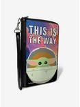 Star Wars The Mandalorian The Child Carriage This is the Way Zip Around Wallet, , hi-res