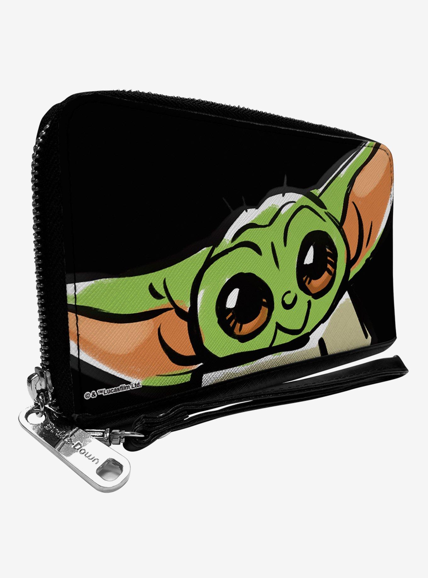 Star Wars The Mandalorian The Child Smile Zip Around Wallet, , hi-res