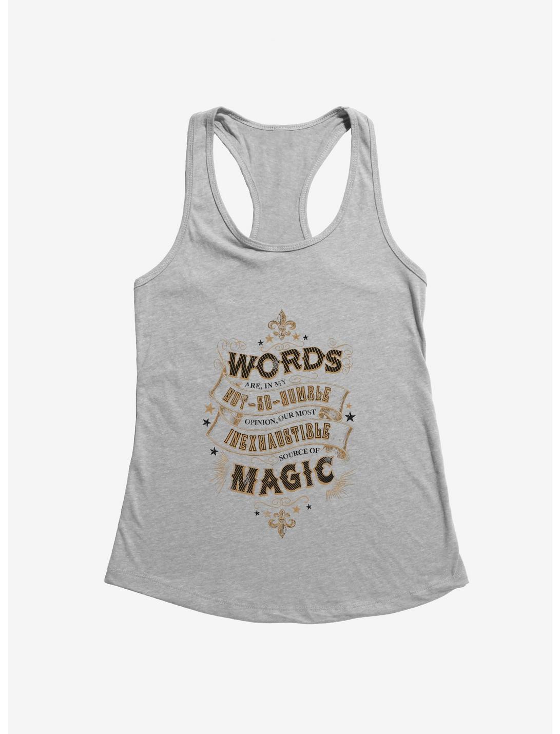 Harry Potter Words Are Magic Quote Girls Tank, , hi-res
