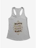 Harry Potter Words Are Magic Quote Girls Tank, , hi-res