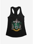 Harry Potter Slytherin Serpents Badge Womens Tank, BLACK, hi-res