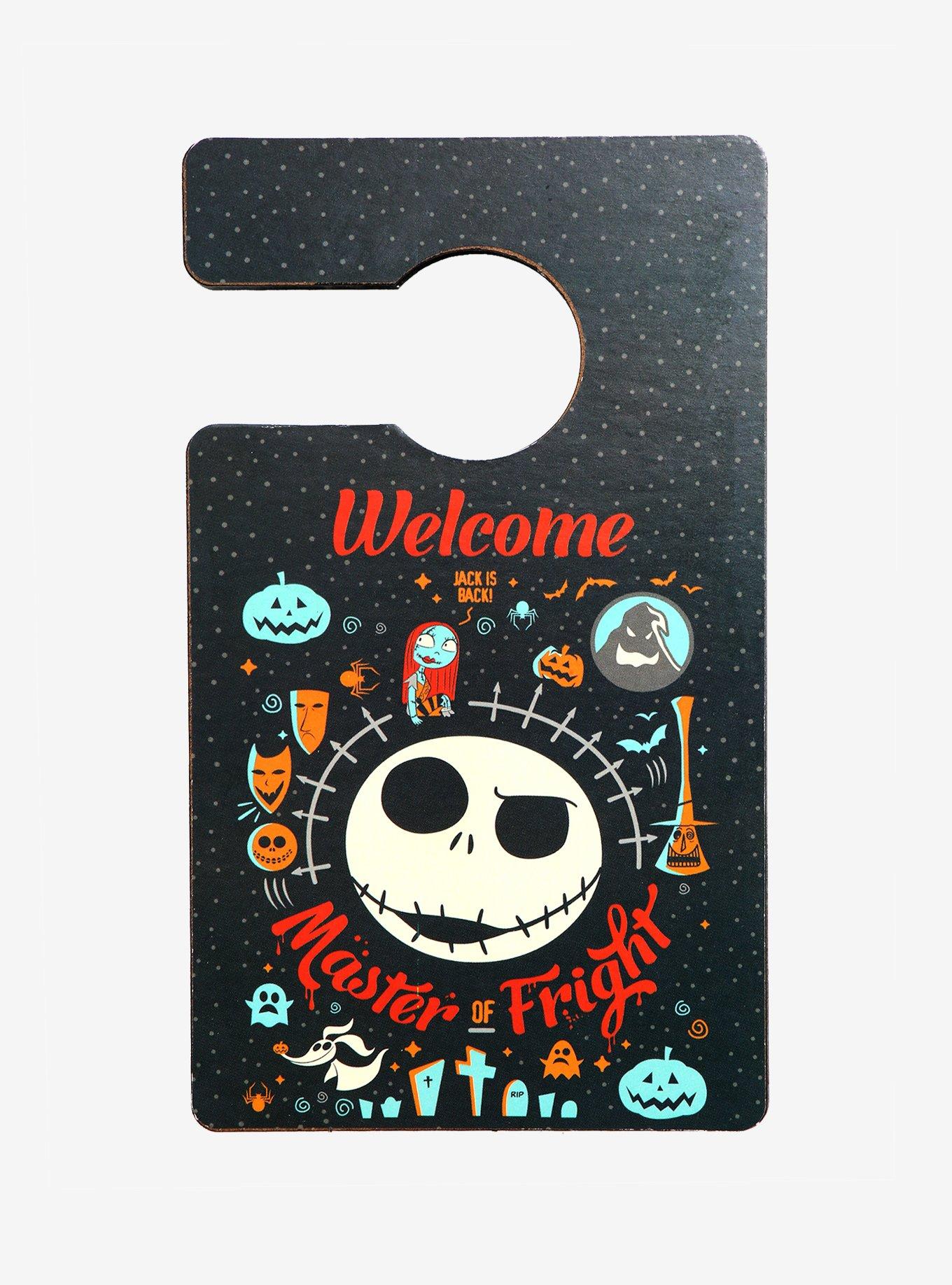 The Nightmare Before Christmas Jack Skellington Wood Door Hanger, , hi-res