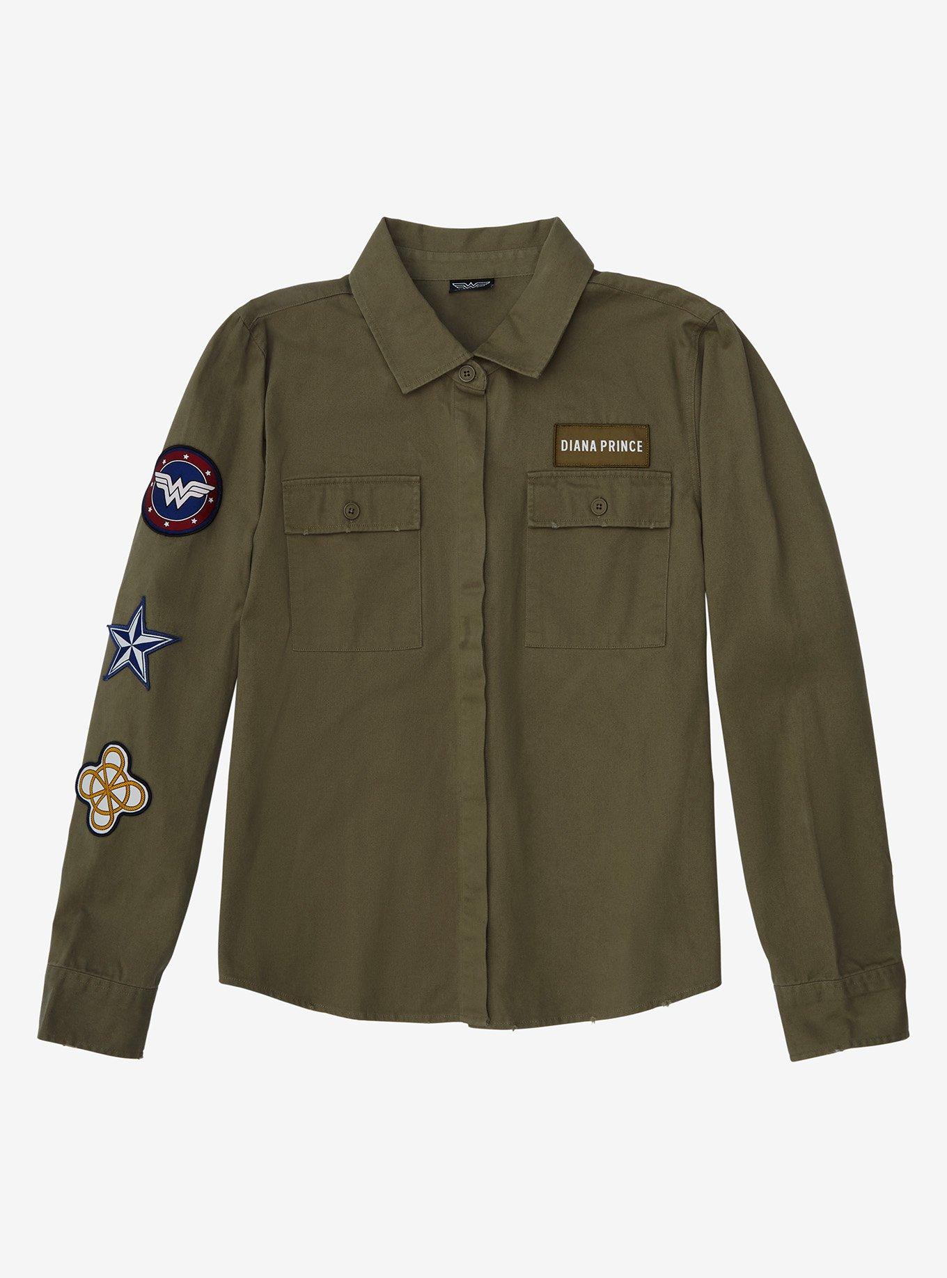 Our Universe DC Comics Wonder Woman 1984 Women's Utility Jacket - BoxLunch Exclusive, RED, hi-res