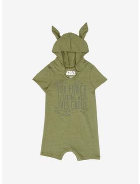 Star Wars Yoda Ears Infant One-Piece - BoxLunch Exclusive, , hi-res