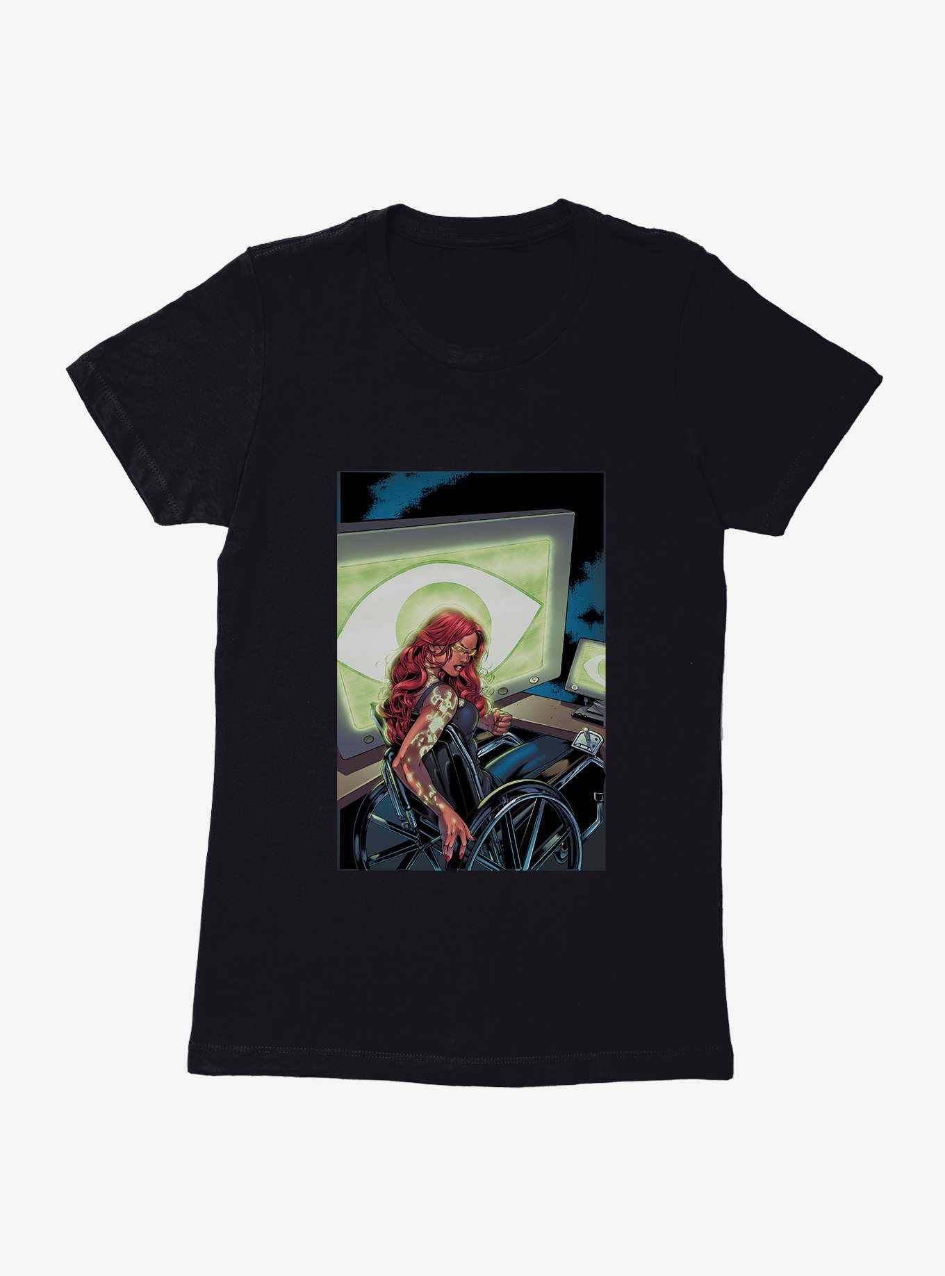 DC Comics Birds Of Prey Barbara Gordon Comic Art Womens T-Shirt, , hi-res