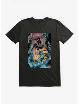 DC Comics Birds Of Prey Cassandra Cain Battle Comic Art T-Shirt, , hi-res